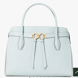 Kate Spade Toujours Large Satchel in Cloud Mist